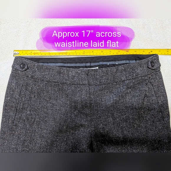 Ricki's size 8 EUC, Capri, culottes style in heathered grey colour - Picture 4 of 11